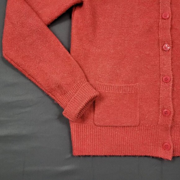 Loft Sweater Womens  Long Sleeve Button Up Cardigan Pockets Knit - Picture 4 of 10